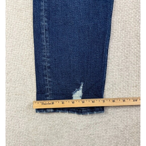 KanCan Jeans Women's 15 / 31 Juniors Slim Straight Stretch Blue Denim KC5217D - Picture 10 of 11